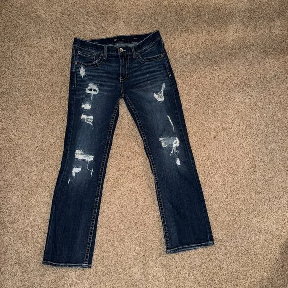 BKE Jake Boot Stretch Jean: 33x32 - Picture 5 of 11